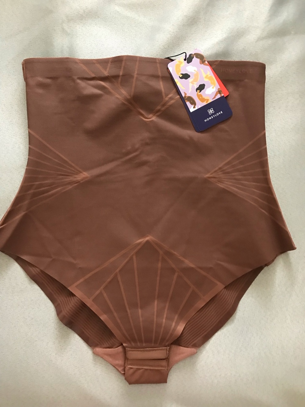 Honeylove High-Waist Shaper Brief - Chestnut Brown